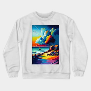 Seaside Dreams Crewneck Sweatshirt